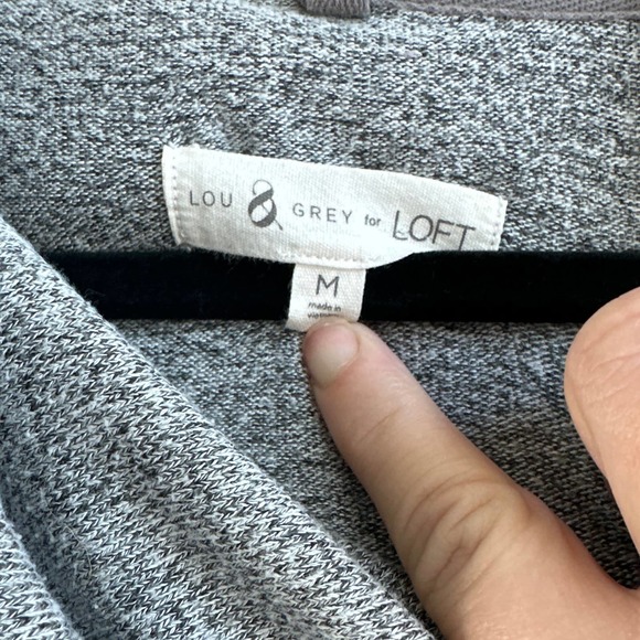 Lou & Grey for Loft Gray Cowl Neck Sleeveless Tank - Picture 2 of 4